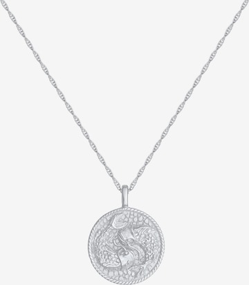 ELLI Halskette Sternzeichen, Sternzeichen - Fische in Silber: predná strana