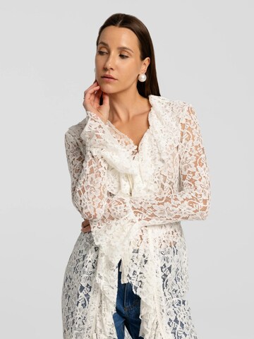 Camicia da donna 'Leya' di mandragora in beige