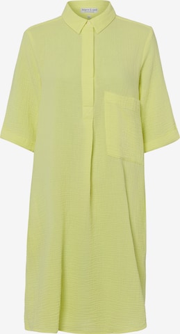 Marie Lund Shirt dress in Yellow: front