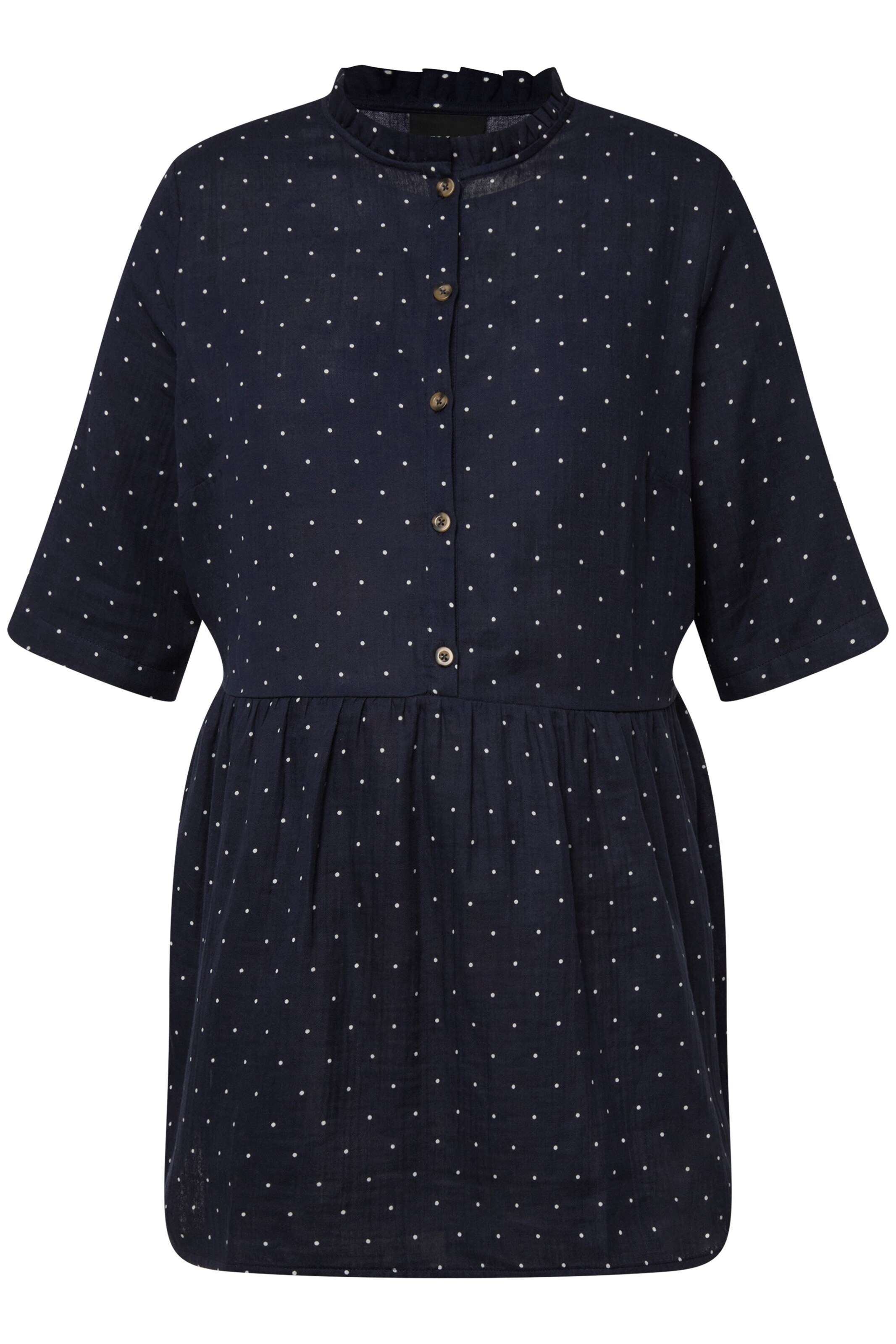 Tunique Ulla Popken en bleu : devant