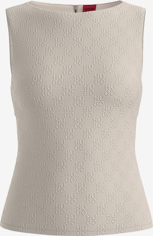 HUGO Top 'Daironi' in Weiß: Vorderseite