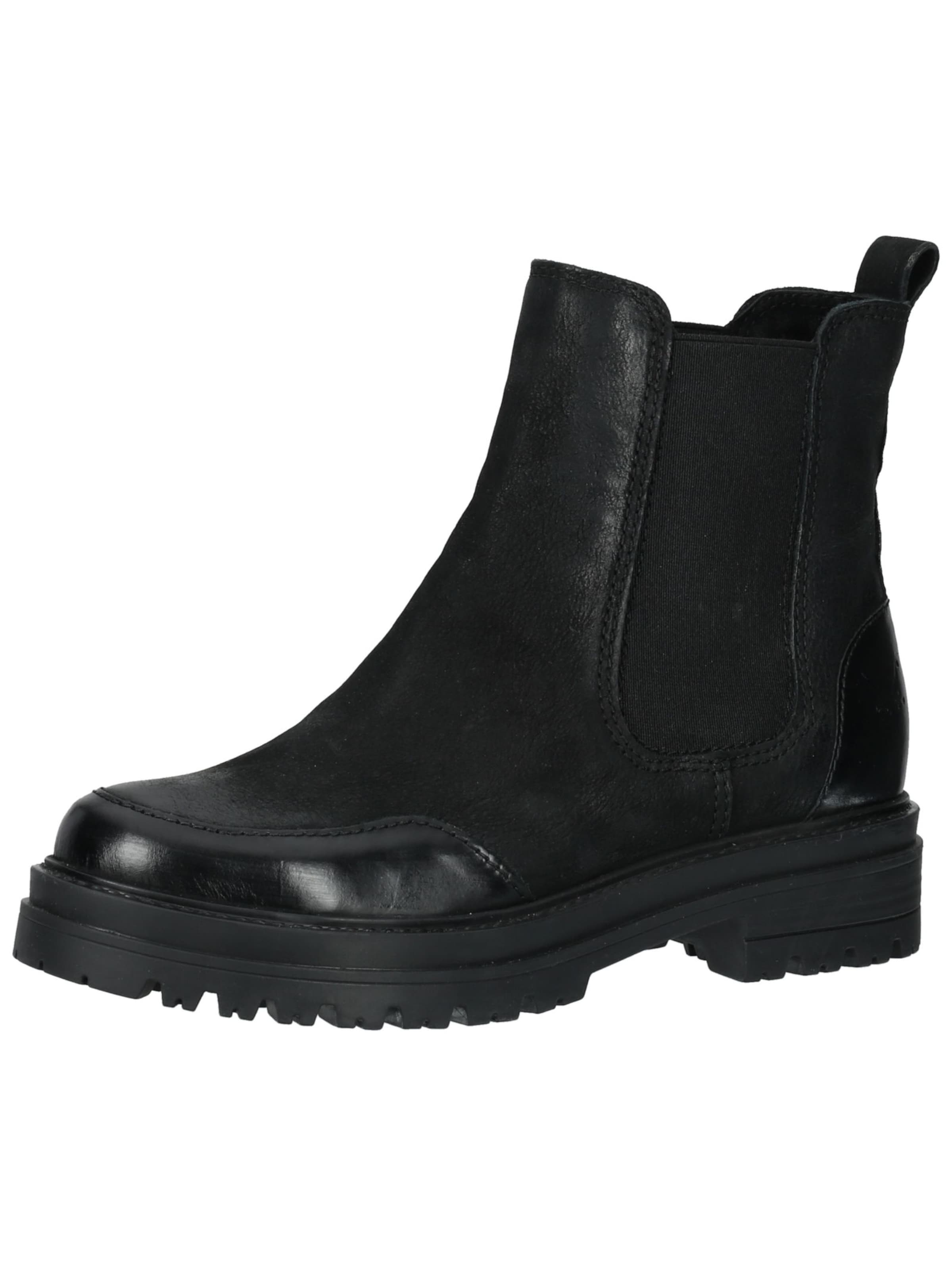 SANSIBAR Chelsea boots in Zwart: voorkant