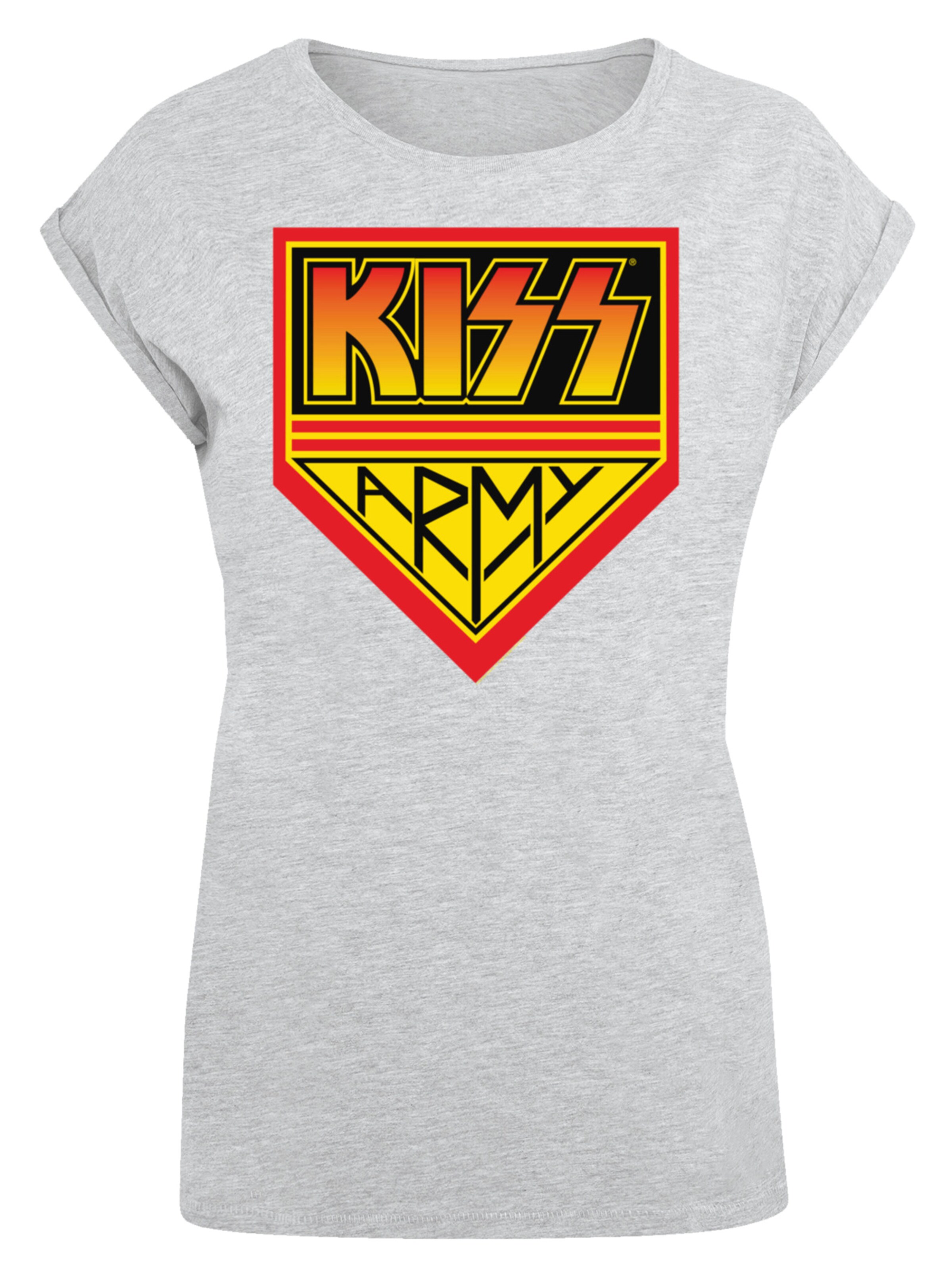 T-shirt F4NT4STIC en gris : devant