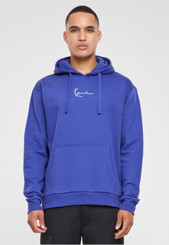 Sweat-shirt Karl Kani en bleu : devant