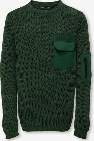 KIDS ONLY Sweater in Green: front