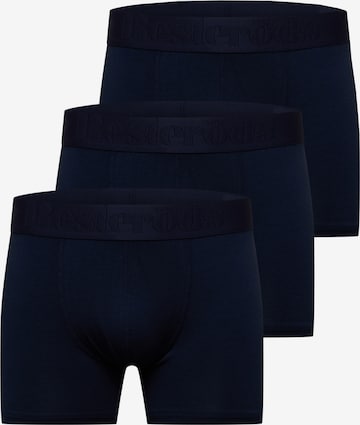 Resteröds Boxershorts 'BAMBOO' in Blauw: voorkant