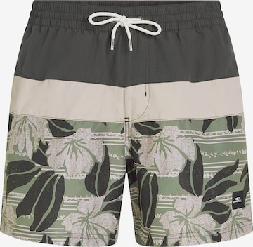 Pantaloncini da bagno 'Cali' di O'NEILL in verde: frontale