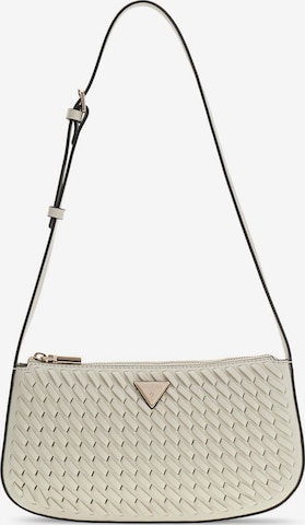 GUESS Schultertasche 'Kora' in Weiß: Vorderseite