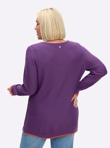 Pullover di SHEEGO in lilla