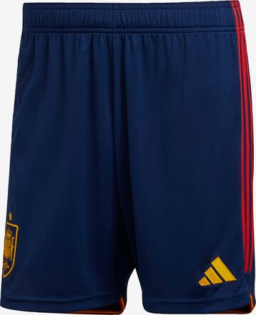 ADIDAS PERFORMANCE Regular Sports trousers 'Spain 22 Home' in Blue: front