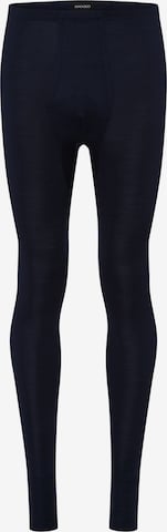 Hanro Long Johns in Blue: front