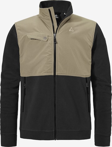 Veste en polaire fonctionnelle 'Maghera' Schöffel en noir : devant