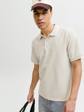 JACK & JONES Shirt 'Austin' in Beige