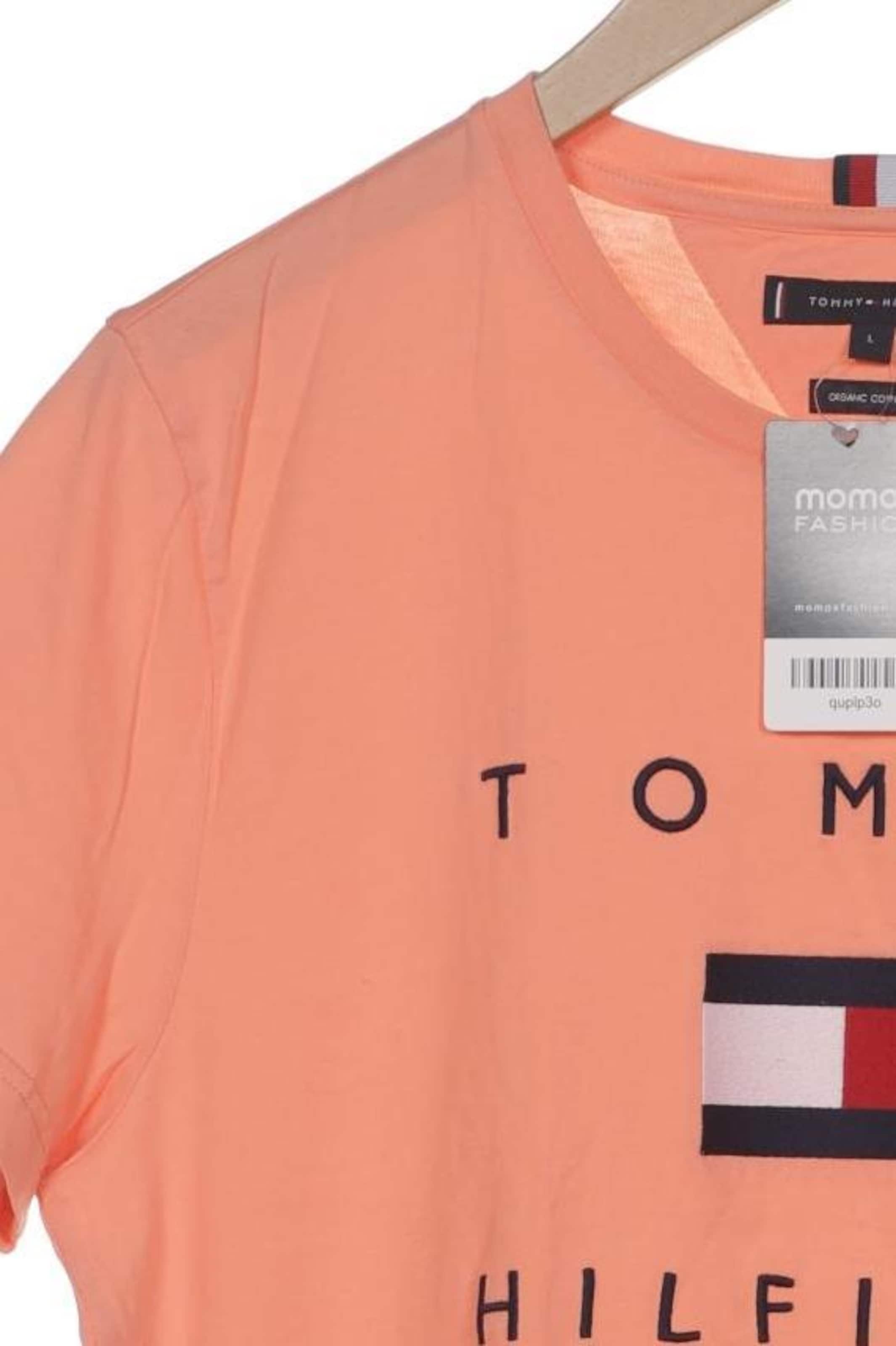 TOMMY HILFIGER Shirt in L in Orange