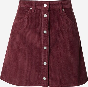 Tommy Jeans Skirt in Red: front