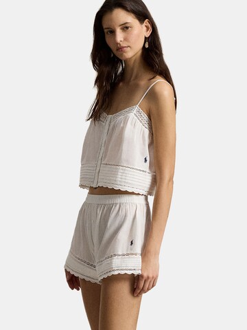 Pyjama ' Vintage Pretty Voile ' Polo Ralph Lauren en blanc