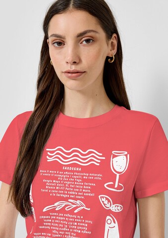 T-shirt QS en rouge