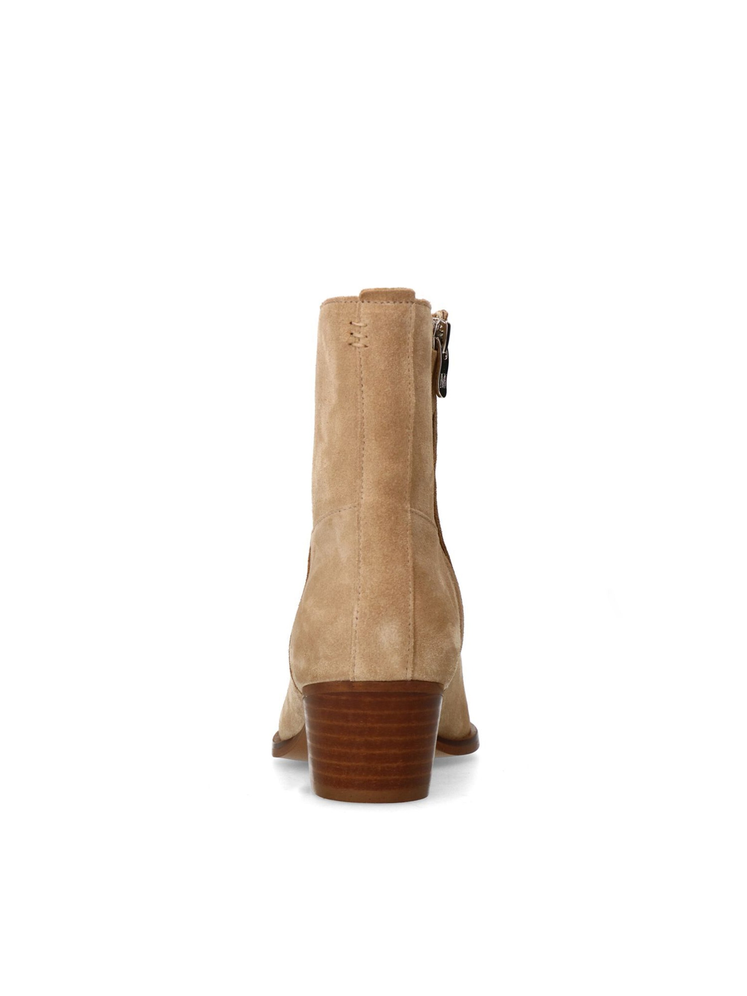 MANFIELD Ankle Boots in Beige