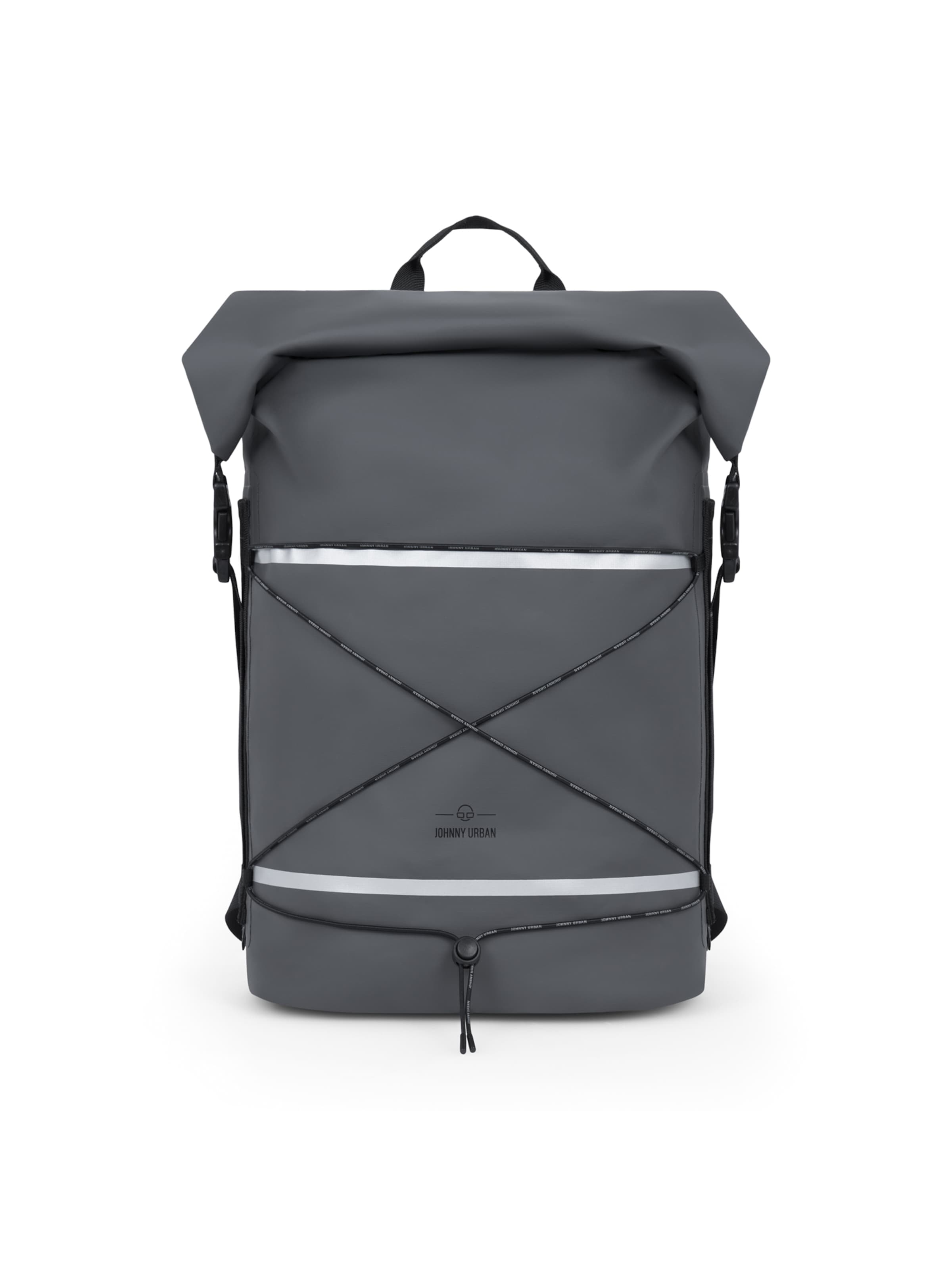 Sportinė kuprinė 'Myles' iš Johnny Urban, spalva – sidabro pilka / tamsiai pilka / juoda, Prekių apžvalga