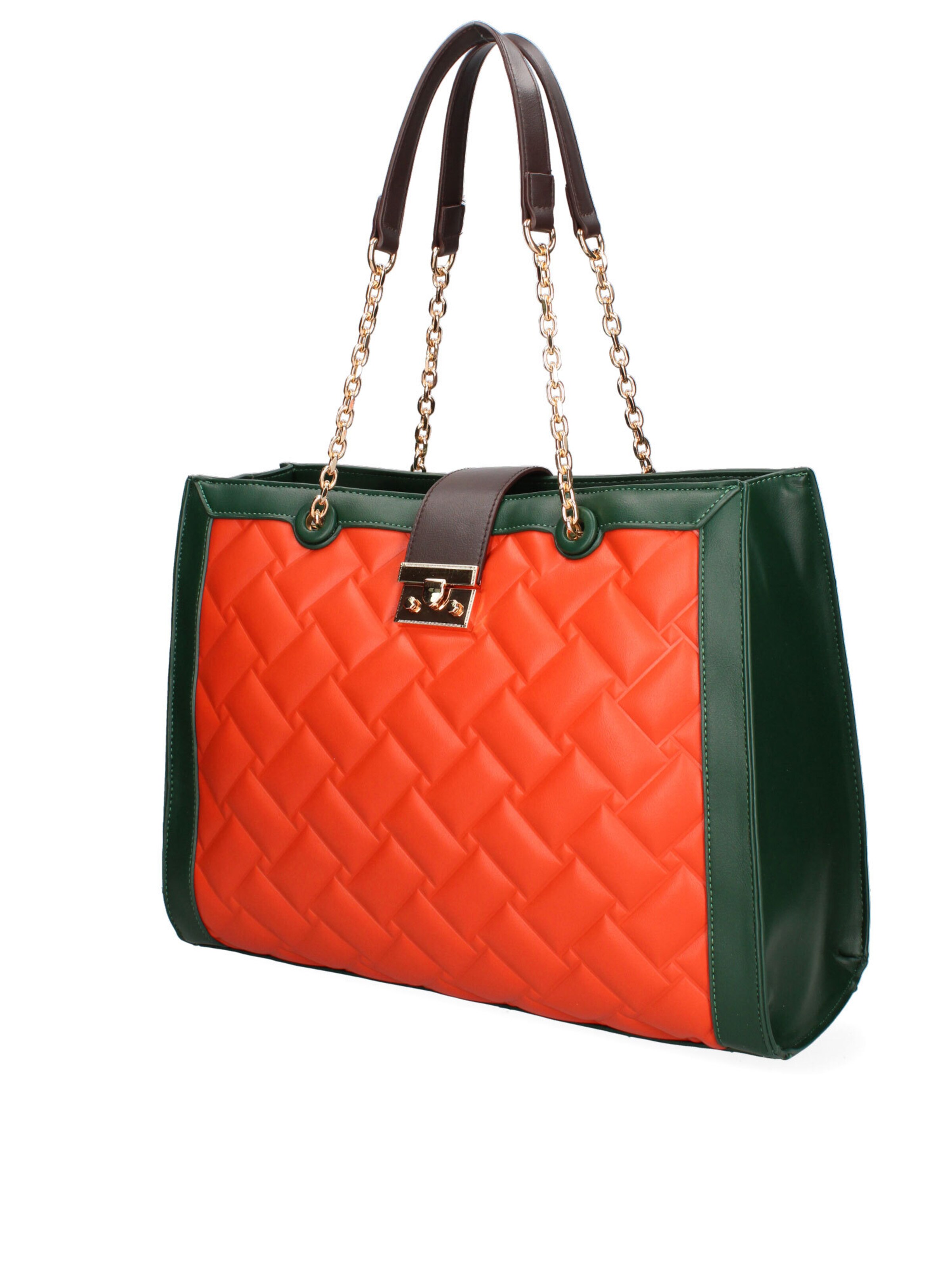 Shopper di Diana&Co. in verde: frontale