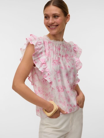 Camicia da donna di VERO MODA in bianco: frontale