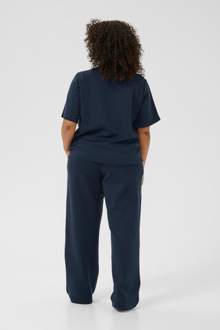 KAFFE CURVE - Sweatshirt 'KCTif' em azul