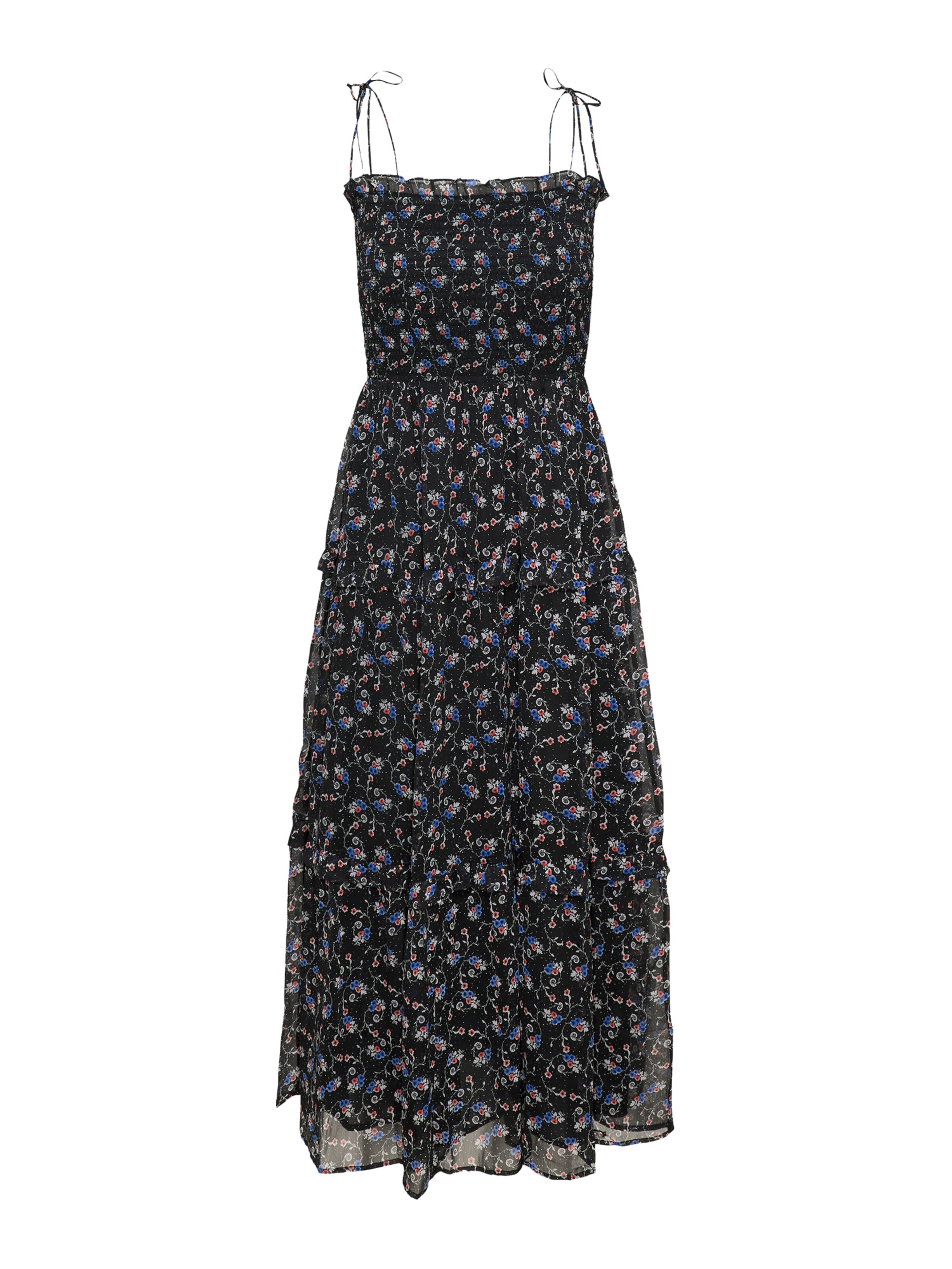 juoda Tommy Jeans Vasarinė suknelė: priekis