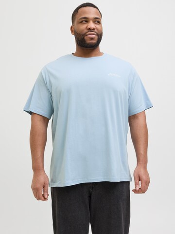 Jack & Jones Plus T-Shirt in Blau: Vorderseite