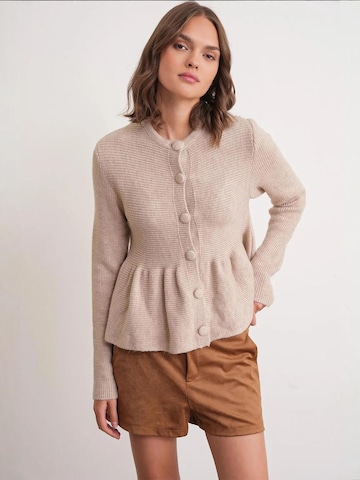 Giacchetta di MixRay in beige: frontale