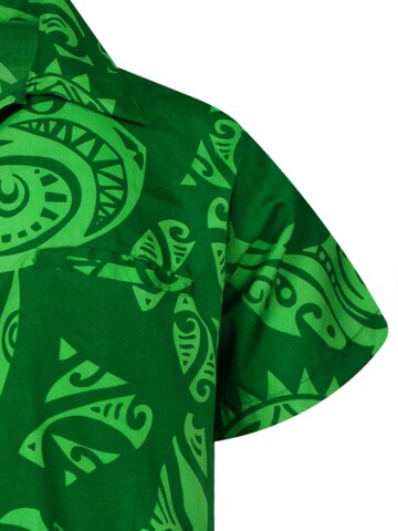 T-Shirt 'Maori Wedding' King Kameha en vert