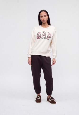 Gap Petite Sweatshirt 'Heritage' in Beige