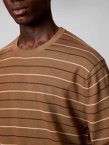 Calvin Klein Pullover in Braun