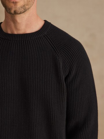 DAN FOX APPAREL Pullover 'Markus' in Schwarz