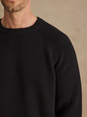 DAN FOX APPAREL Sweater 'Markus' in Black