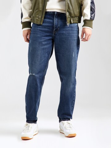GUESS JEANS Свободный крой Джинсы в Синий: спереди