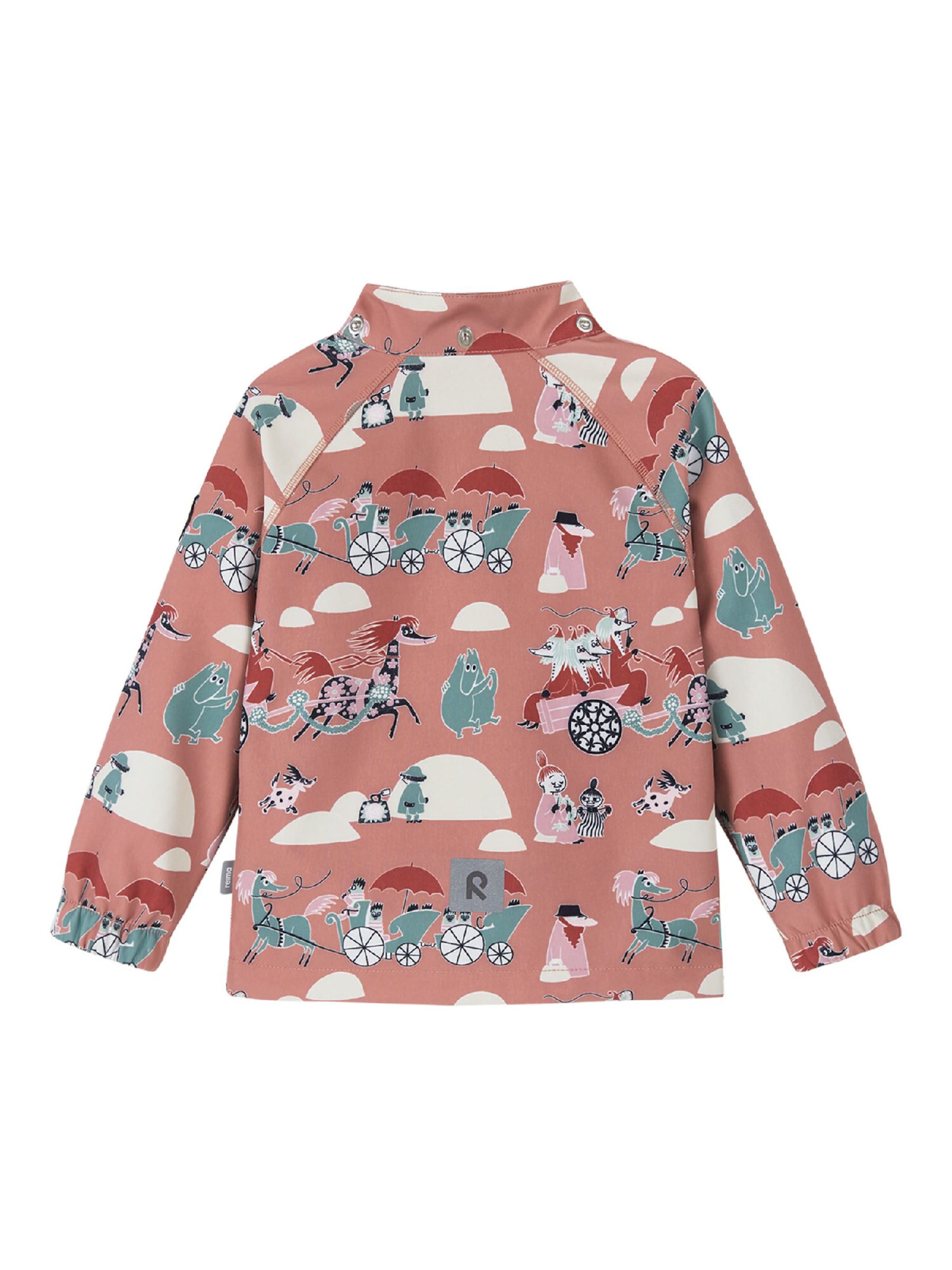 Reima Functionele jas ' Moomin Vantti ' in Roze