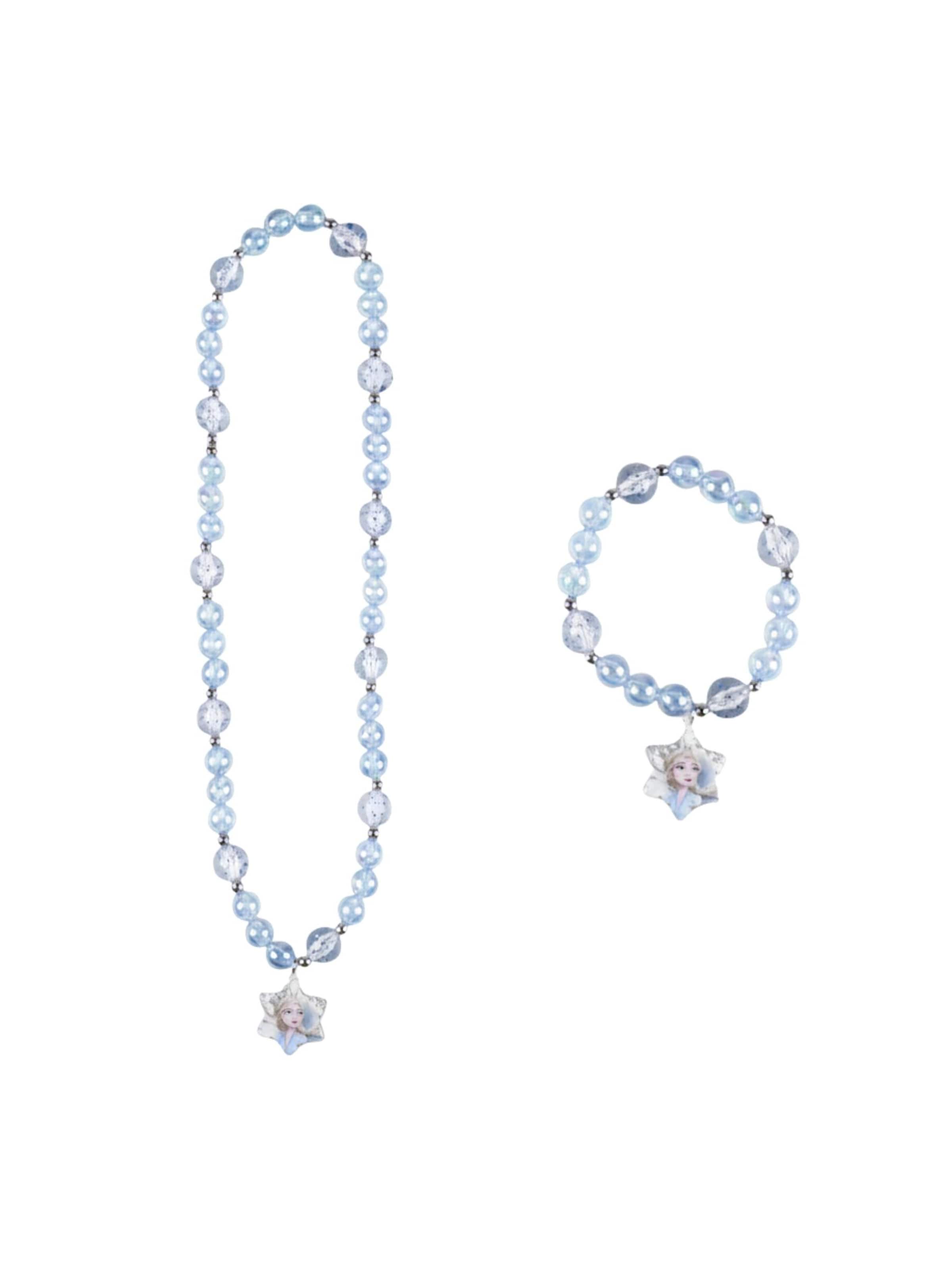 DISNEY Schmuck 'Kinder-Schmuckset Fantasia Frozen'‌‌ in Blau: Vorderseite