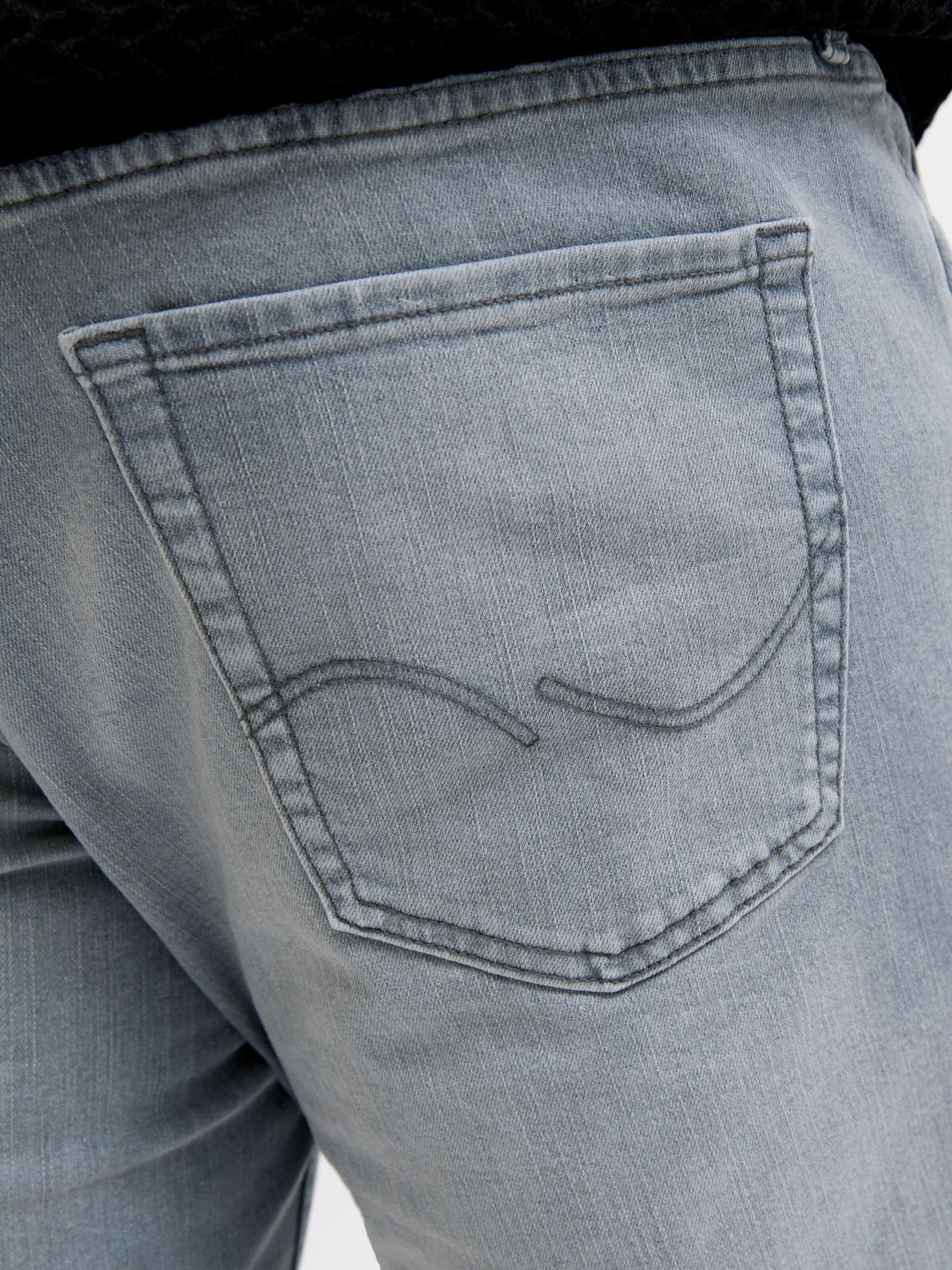 Jack & Jones Plus Normální Džíny 'JJITIM JJORIGINAL' – šedá