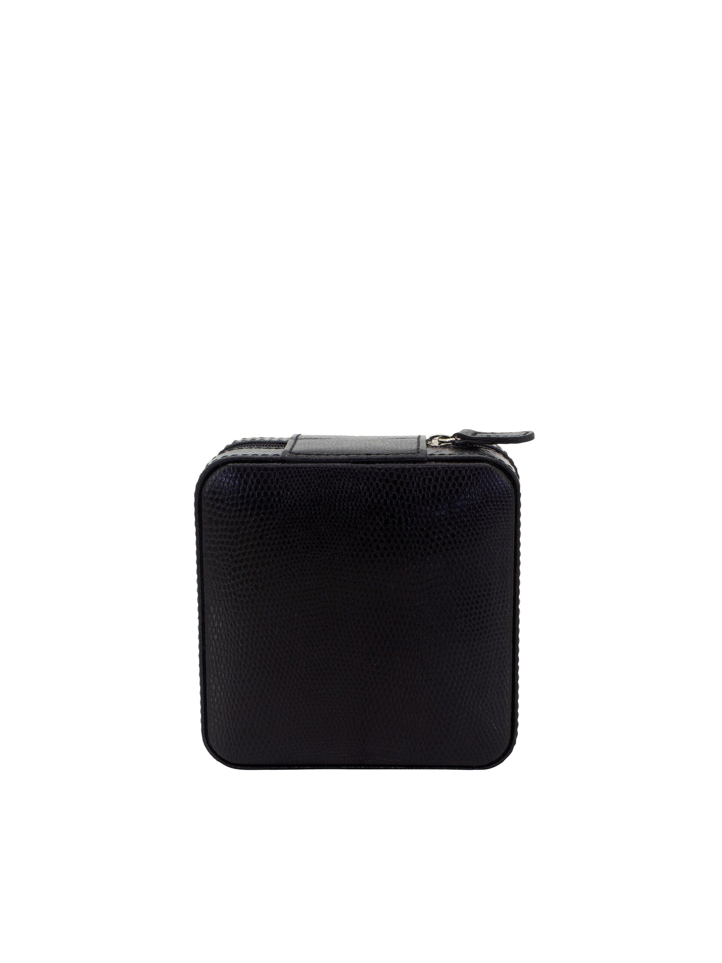 Boîte à bijoux 'MILANO Schmucketui in Lizard Optik' Friedrich23 en noir