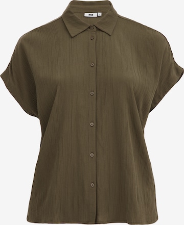 WE Fashion Блузка в Зеленый: спереди