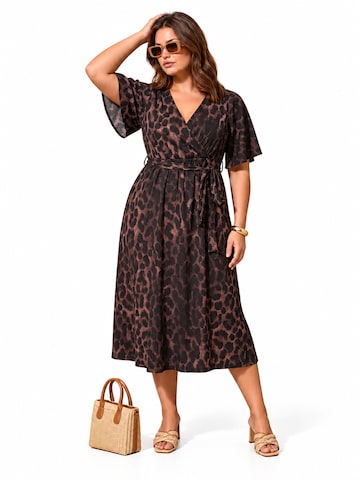 Shape Of You Kleid‌‌‌‌‌‌ in Braun