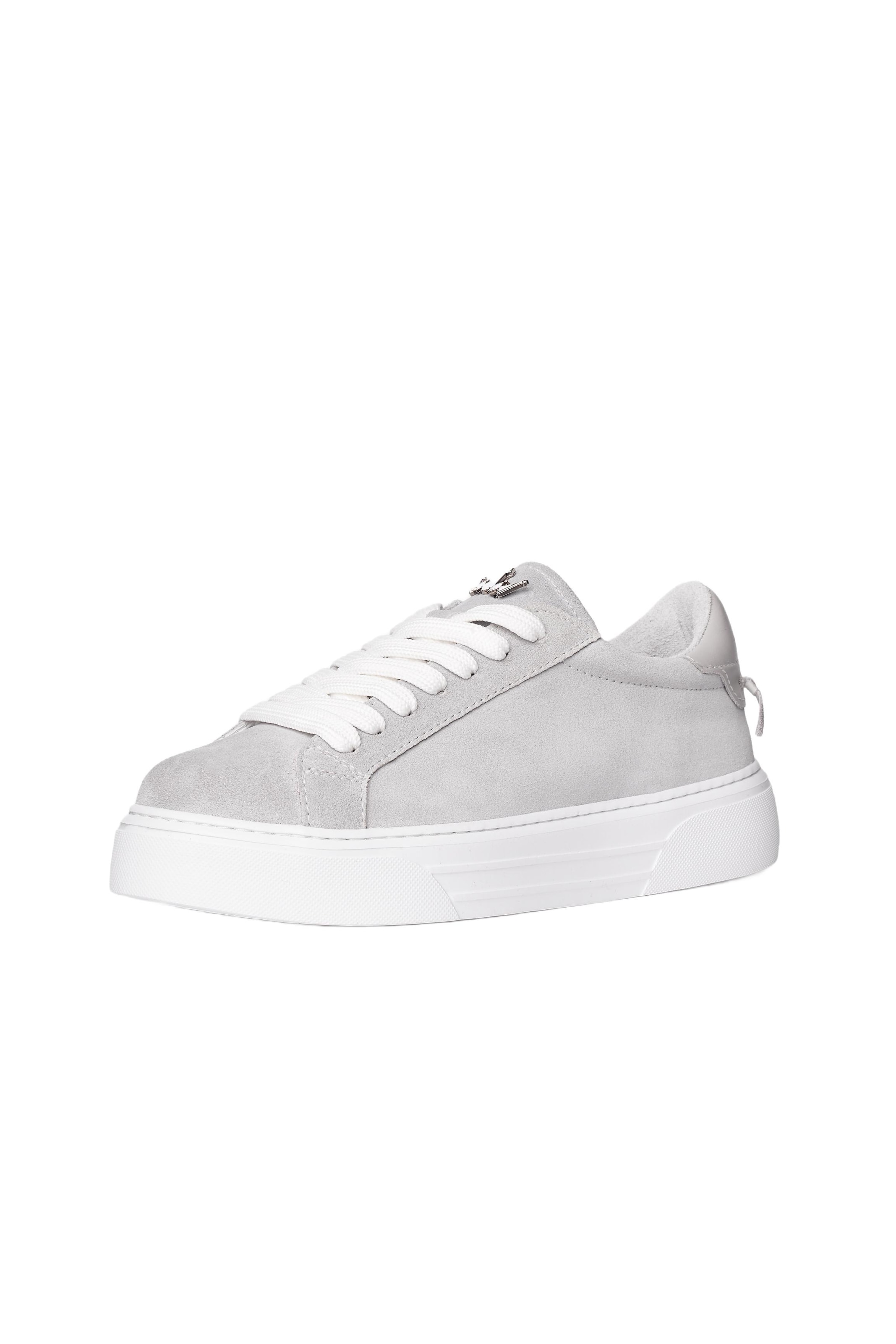 MARTIN VALEN Platform trainers in Grey: front
