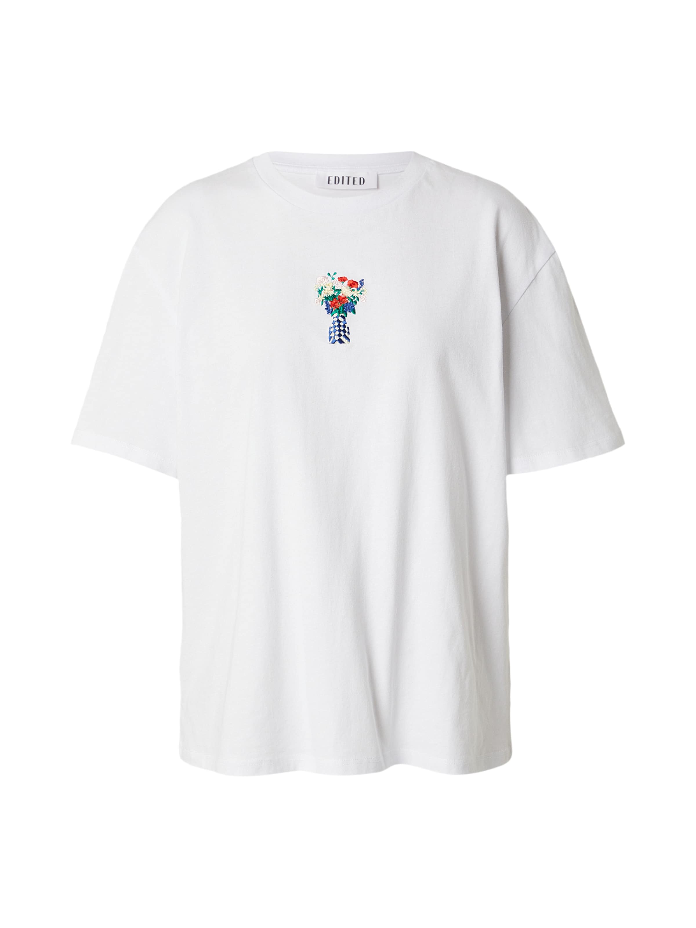 EDITED Футболка 'Milly' в Белый: спереди