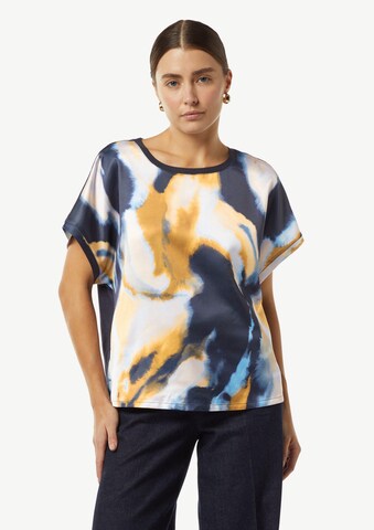 COMMA Shirt in Blauw: voorkant