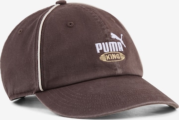 Casquette 'King' PUMA en marron : devant