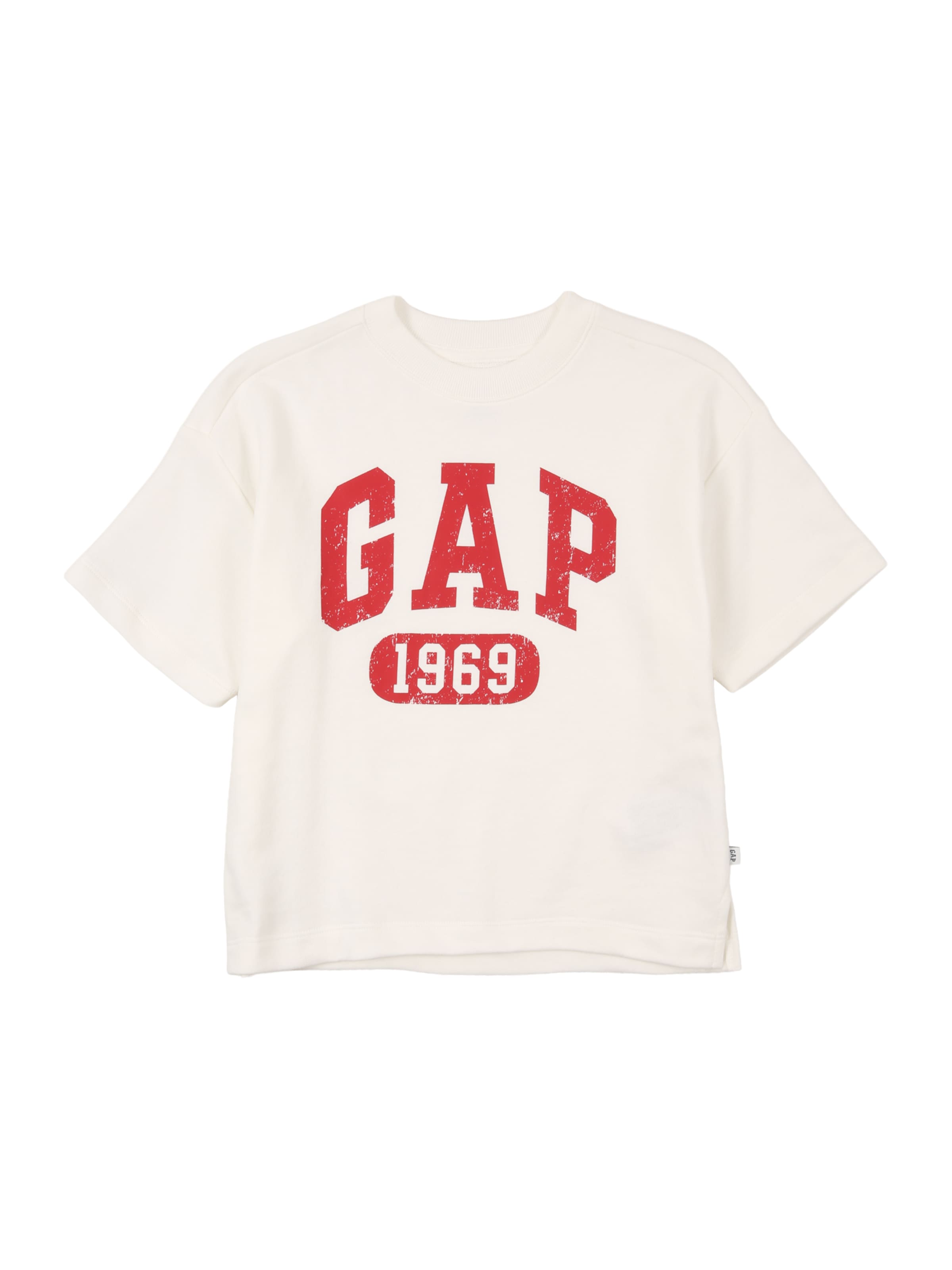 GAP T-Shirt in rot / wollweiß, Produktansicht