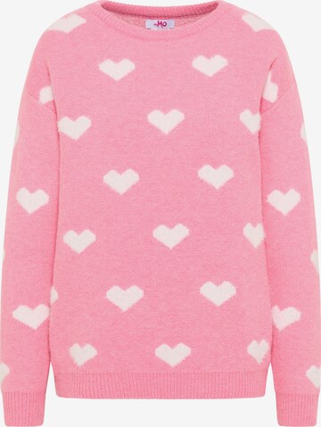 MYMO Sweater 'Blonda' in Pink: front