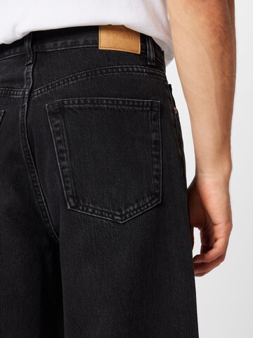 WEEKDAY Wide leg Jeans 'Astro' in Zwart