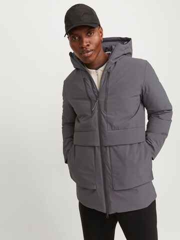 JACK & JONES Övergångsparkas 'JCOCharlie' i grå
