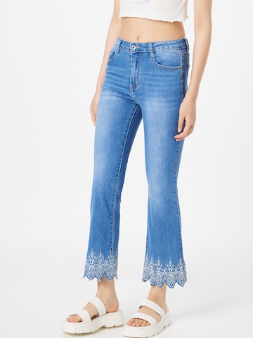 Hailys Bootcut Jeans 'Yara' in Blauw: voorkant